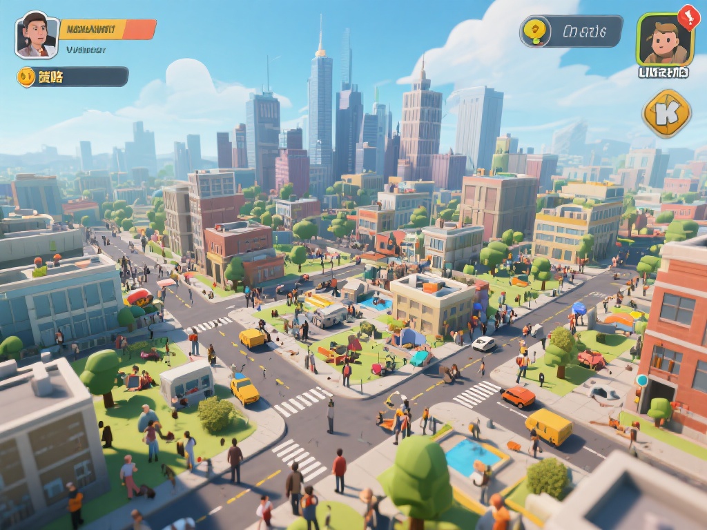 其次，策略性是其另一大亮点。以一款模拟城市建设的游