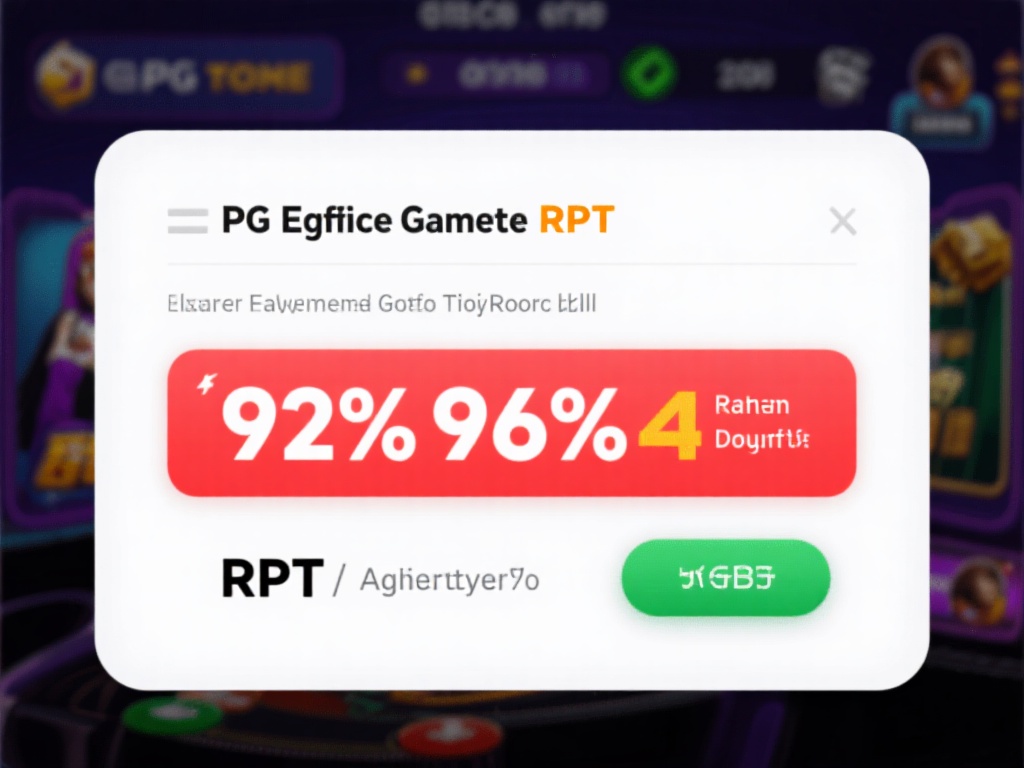 此外，PG电子游戏中常见的RTP（返还率）是一个值